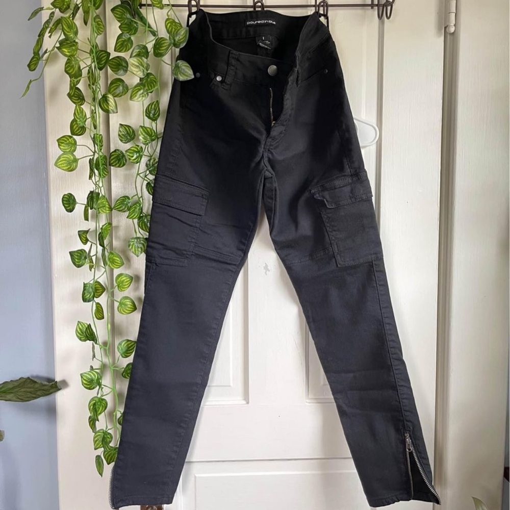 Black skinny jeans size 1